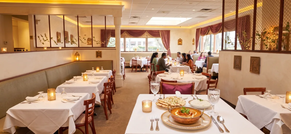 Elegant Gaylord dining room with candlelit tables